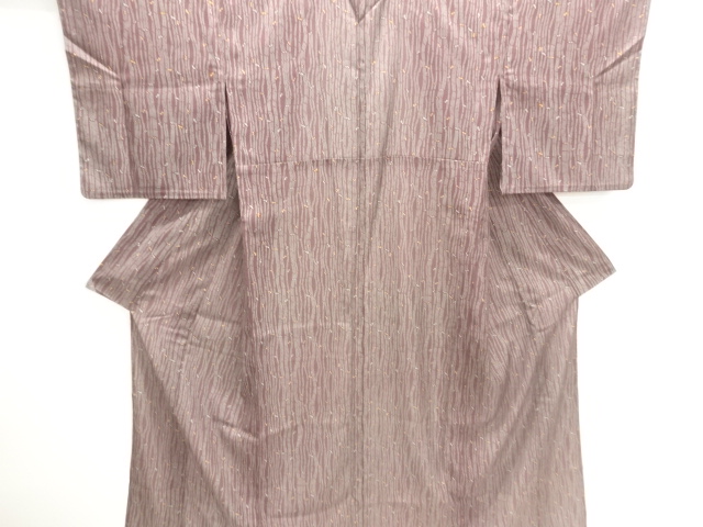 JAPANESE KIMONO / KOMON FOR SUMMER / ABSTRACT STRIPE